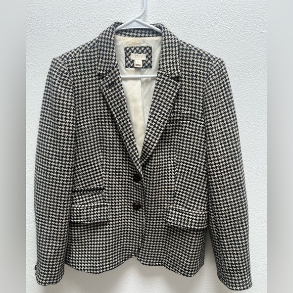 J. Crew Jackets & Blazers - J. Crew Houndstooth Women’s Blazer Size 10